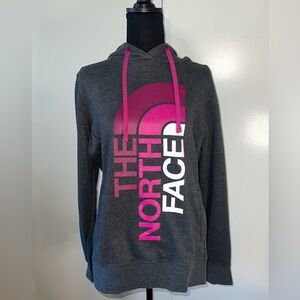 The North Face Pink and Black Hoodie